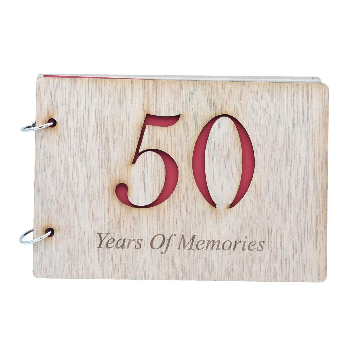 50 Years of Memories - Scrapbooks for Birthdays, Anniversaries, Christmas & Valentines