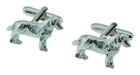 Labrador Retriever Dog Cufflinks – 10th Wedding Anniversary Gift | Handmade in Cornwall